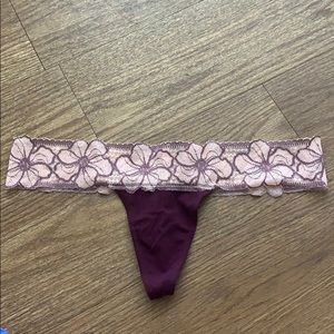 Victoria’s Secret Pink Lace Thong
